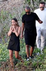 AGATHE TEYSSIER and Tony Parker at Hostel La Torre in San Antonio, Ibiza 08/26/2024