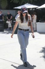 ALANA HAIM Arrives at Jennifer Klein