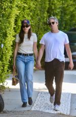 ALANA HAIM Arrives at Jennifer Klein