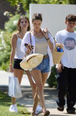 ALESSANDRA AMBROSIO Out and About in Los Angeles 08/11/2024