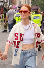 ALEX SCOTT and JESS GLYNNE Out at Notting Hill Carnival 08/26/2024