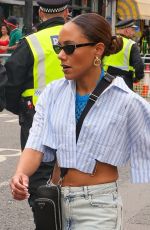 ALEX SCOTT and JESS GLYNNE Out at Notting Hill Carnival 08/26/2024