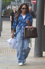 ALEX SCOTT Leaves BBC Studios After Filming Football Focus in Manchester 08/17/2024