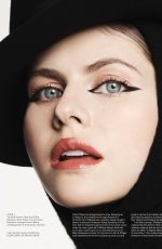 ALEXANDRA DADDARIO for Elle Magazine Beauty Section, September 2024