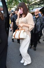 ALEXANDRA DADDARIO Leaves Her Hotel in New York 08/20/2024