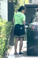ALIA SHAWKAT Arrives at a Friend