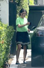 ALIA SHAWKAT Arrives at a Friend