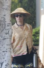 ALIA SHAWKAT Out and About in Berverly Hills 08/05/2024