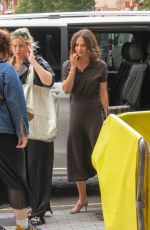 ALICIA VIKANDER Arrives at BBC Studios in London 08/27/2024