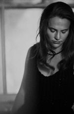 ALICIA VIKANDER for Flaunt Magazine, September 2024