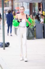 ALINA BAIKOVA Out and About in New York 08/22/2024