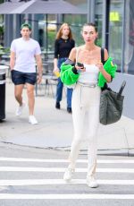 ALINA BAIKOVA Out and About in New York 08/22/2024