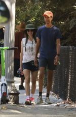 ALISON BRIE and Danny Pudi Out Hiking at Griffith Park in Los Feliz 08/27/2024