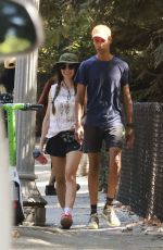 ALISON BRIE and Danny Pudi Out Hiking at Griffith Park in Los Feliz 08/27/2024