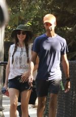 ALISON BRIE and Danny Pudi Out Hiking at Griffith Park in Los Feliz 08/27/2024