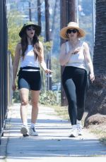 ALISON BRIE Out with a Friend in Los Angeles 08/09/2024