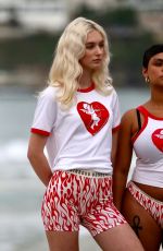 ALLEGRA OVERTON Poses for a Bonds Underwear Shoot in Bondi 08/16/2024