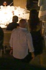 AMAL and George CLOONEY at a Dinner Date at Villa D