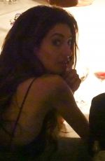AMAL and George CLOONEY at a Dinner Date at Villa D