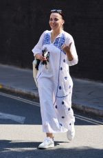 AMANDA ABBINGTON Arrives for Theatre Rehearsals in London 07/30/2024