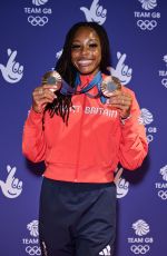 AMBER ANNING at Team GB Homecoming Event at AO Arena in Manchester 08/17/2024