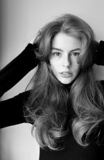 AMELIA GETHING - Black and White Photoshoot, August 2024