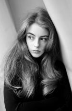 AMELIA GETHING - Black and White Photoshoot, August 2024