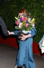 AMY ADAMS Leaves 50th Birthday Dinner at Giorgio Baldi in Santa Monica 08/23/2024