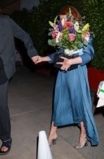 AMY ADAMS Leaves 50th Birthday Dinner at Giorgio Baldi in Santa Monica 08/23/2024