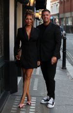 AMY CHILDS Arrives at Press Launch Night of Series 34 in London 08/27/2024