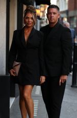 AMY CHILDS Arrives at Press Launch Night of Series 34 in London 08/27/2024
