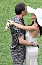 AMY JACKSON at a Pool Party with Friends at Giardini del Fuenti in Lido 08/26/2024