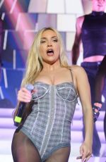 ANA MENA Performs at Jardins de Terramar CaixaBank in Sitges 08/06/2024
