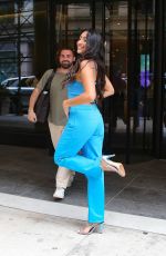 ANDREA LOPEZ Leaves Watch What Happens Live Studios in New York 07/31/2024