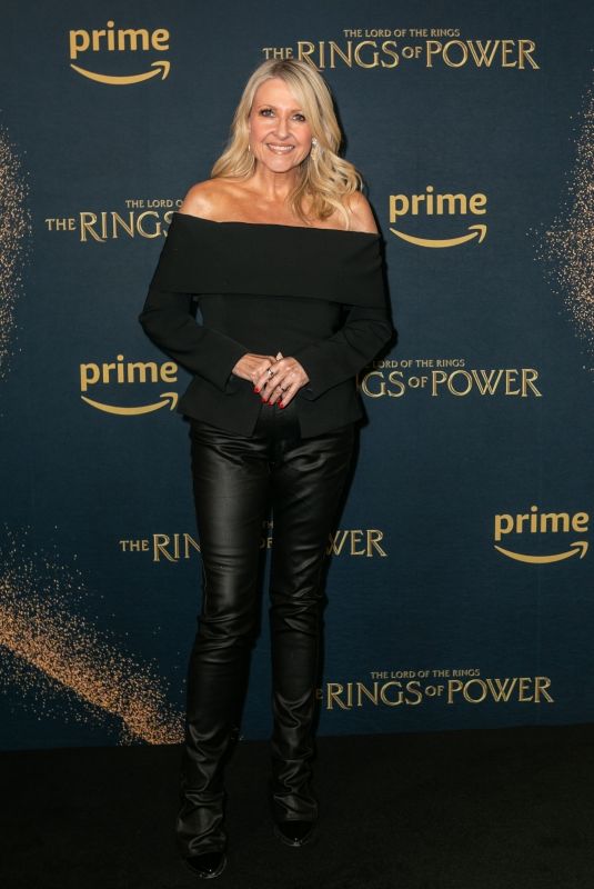 ANGELA BISHOP at The Lord of the Rings: The Rings of Power Seaso 2 Premiere in Sydney 08/26/2024