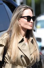 ANGELINA JOLIE Arrives in Venice for 81st Venice International Film Festival 08/27/2024