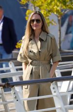 ANGELINA JOLIE Leaves Venice 08/30/2024