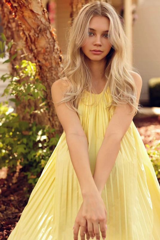 ANGELINA POLIKARPOVA at a Photoshoot, August 2024