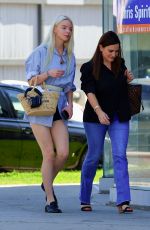 ANYA TAYLOR-JOY Out with a Friend for Lunch in Los Angeles 08/22/2024