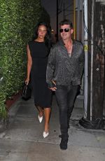 APRIL LOVE GEARY and Robin Thicke on a Dinner Date in Santa Monica 08/28/2024