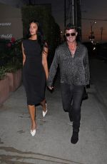 APRIL LOVE GEARY and Robin Thicke on a Dinner Date in Santa Monica 08/28/2024