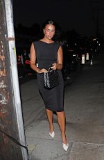 APRIL LOVE GEARY and Robin Thicke on a Dinner Date in Santa Monica 08/28/2024