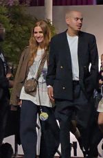 ASHLEE SIMPSON and Evan Ross Arrives at Olivia Rodrigo