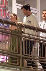 ASHLEY BENSON and Brandon Davis at Sushi Park in West Hollywood 08/21/2024