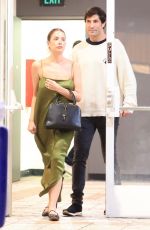 ASHLEY BENSON and Brandon Davis at Sushi Park in West Hollywood 08/21/2024