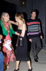 ASHLEY BENSON and Brandon Davis Leaves Dinner at Craig