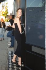 ASHLEY BENSON and Brandon Davis Leaves Dinner at Craig