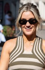 ASHLEY ROBERTS Leaves Global Radio Studios in London 08/12/2024