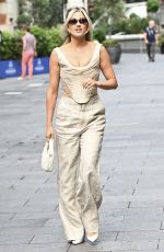 ASHLEY ROBERTS Leaves Global Studios in London 08/08/2024