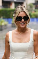 ASHLEY ROBERTS Leaves Heart Radio in London 08/05/2024